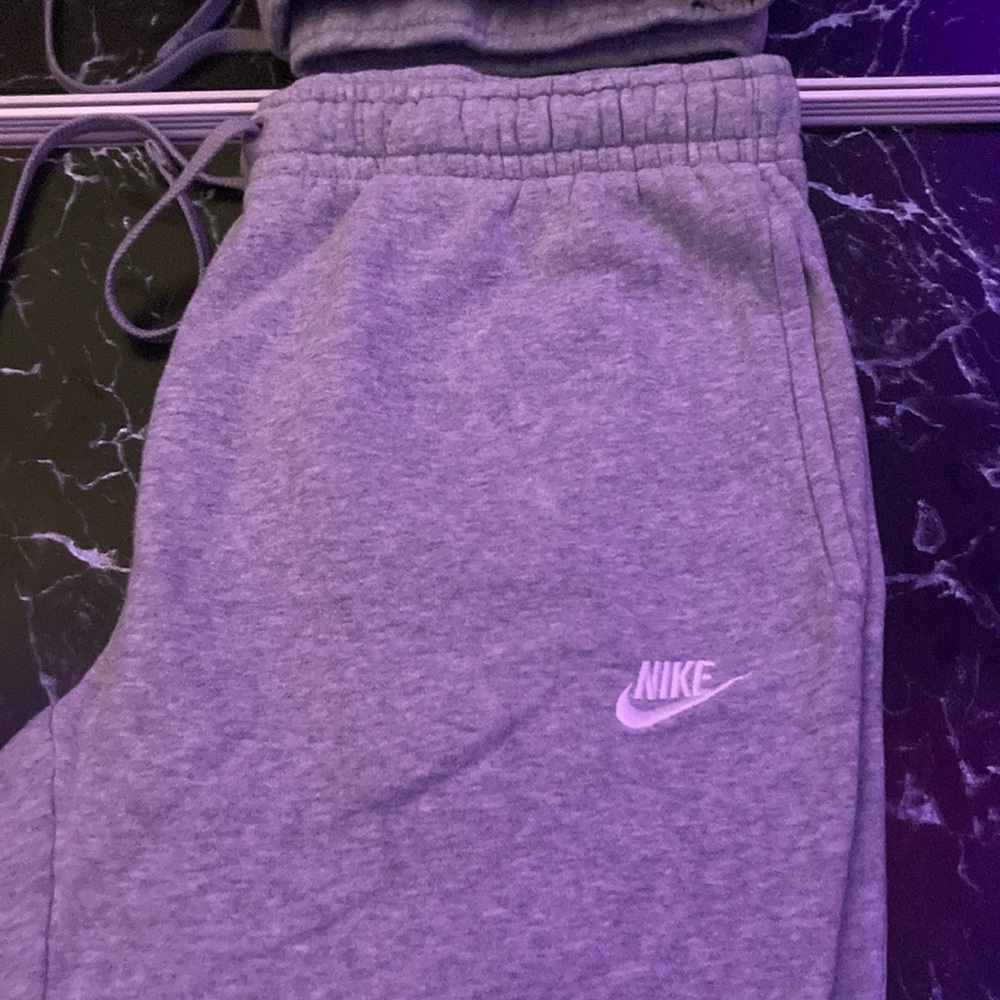 Mens grey Nike sweatpants